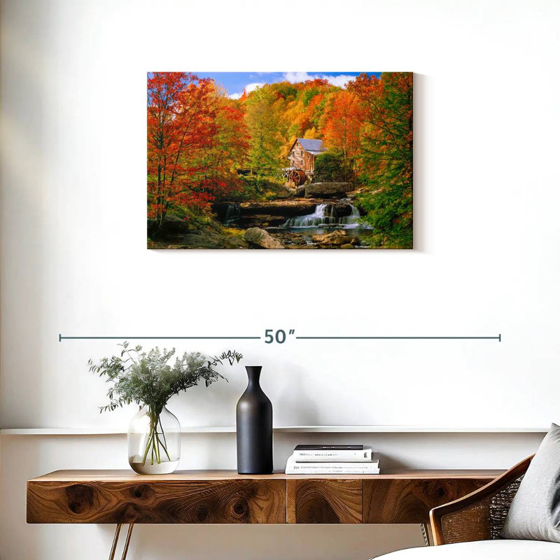 Parc d'État de Babcock en automne, H 20 po x l 30 po