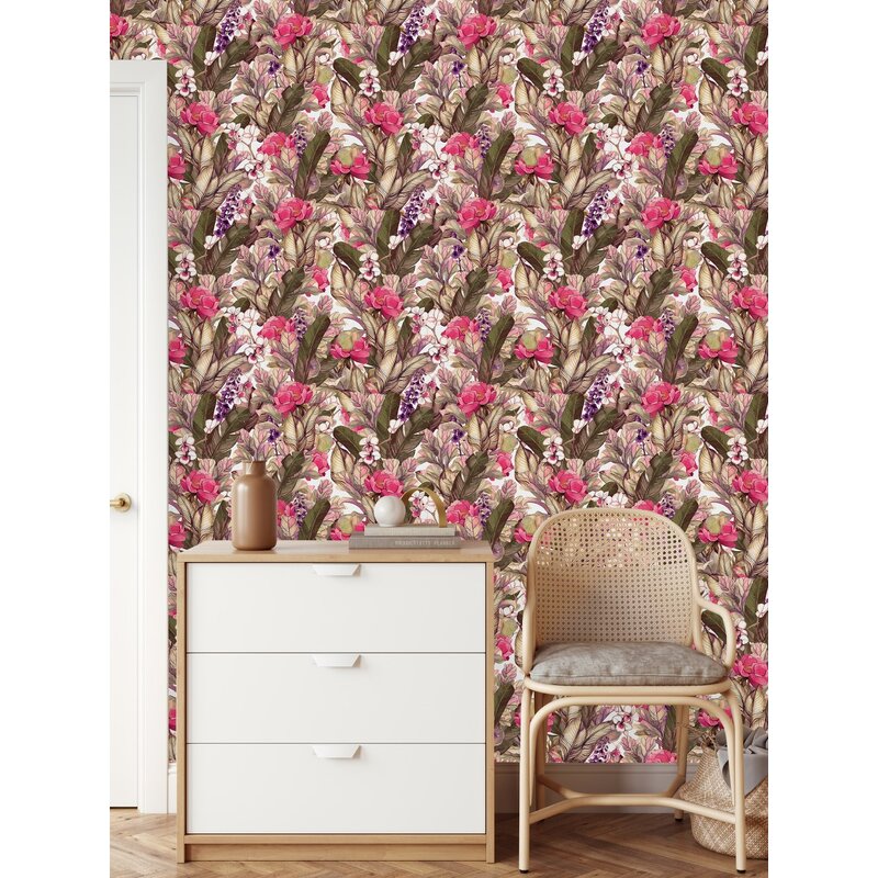Red Barrel Studio® Floral Roll | Wayfair