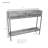 Elegant Beige 42" Console Table with Compact Storage Cubbies-1080439287