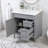 Readington 32'' Single Bathroom Vanity with Engineered Marble Top-449735361