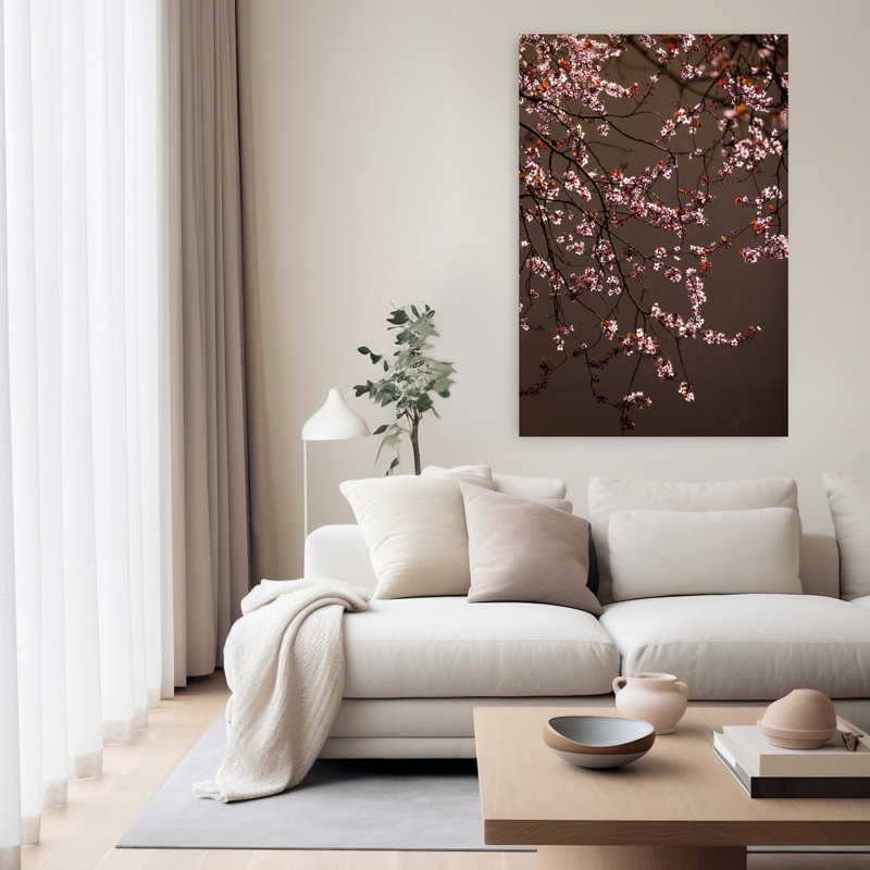 Soft Glowing Blossoms by Mareike Bohmer - Wrapped Canvas Print, 152 cm H x 102 cm W