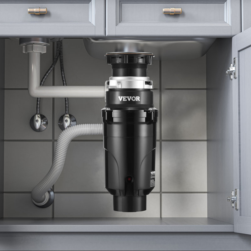 Broyeur à déchets pour déchets en continu 1/2 HP 3450 RPM EZ Connect