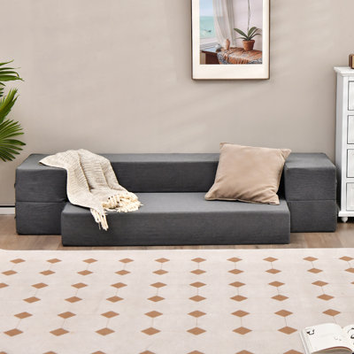 Betzayra Queen 80'' Upholstered Convertible Sofa