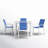 Farrah Rectangular 4 - Person 39.4'' Long Dining Set-962399275