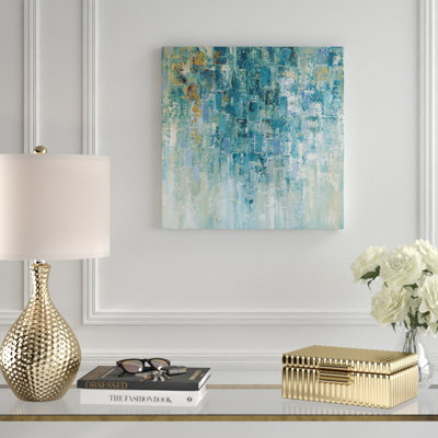 «I Love the Rain», reproduction de peinture acrylique