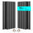 Metal Roof Panel Length 72.8IN Galvanized Roof Panels 10 Pieces Waterproof Heavy Duty Metal Roof Panels for Outdoor House Storage Stables, shed accessory