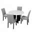 Ensemble de table de salle à manger 5 pièces-1414758460-1414758461