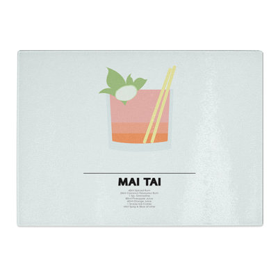 Mai Tai Cocktail Chopping Board