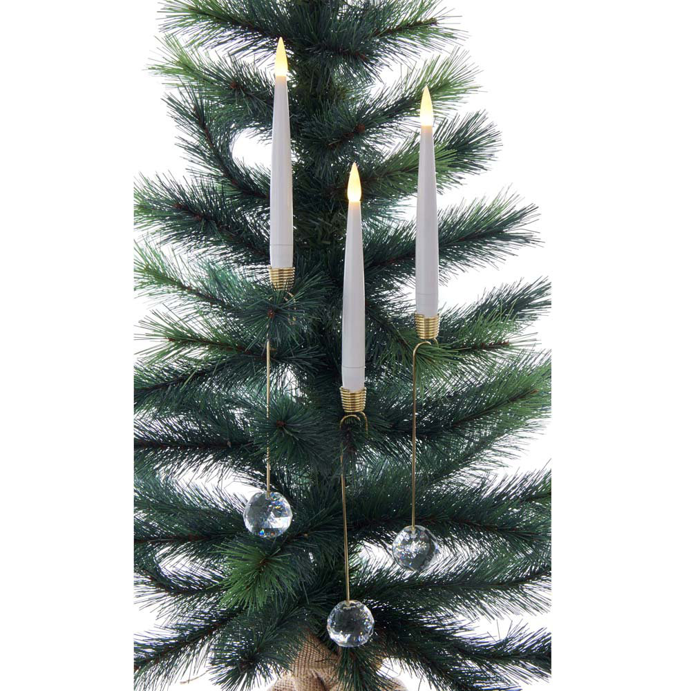 Unscented Flameless Taper Candle (Set of 10) Kurt Adler