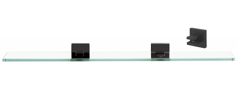Contemporary II Wall Shelf, Bronze, 2" H x 24" W x 5" D