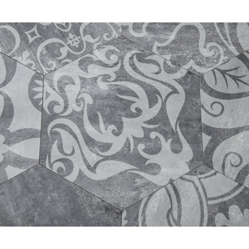 Salima 10'' W x 12'' L Engineered Stone Peel and Stick Field Tile