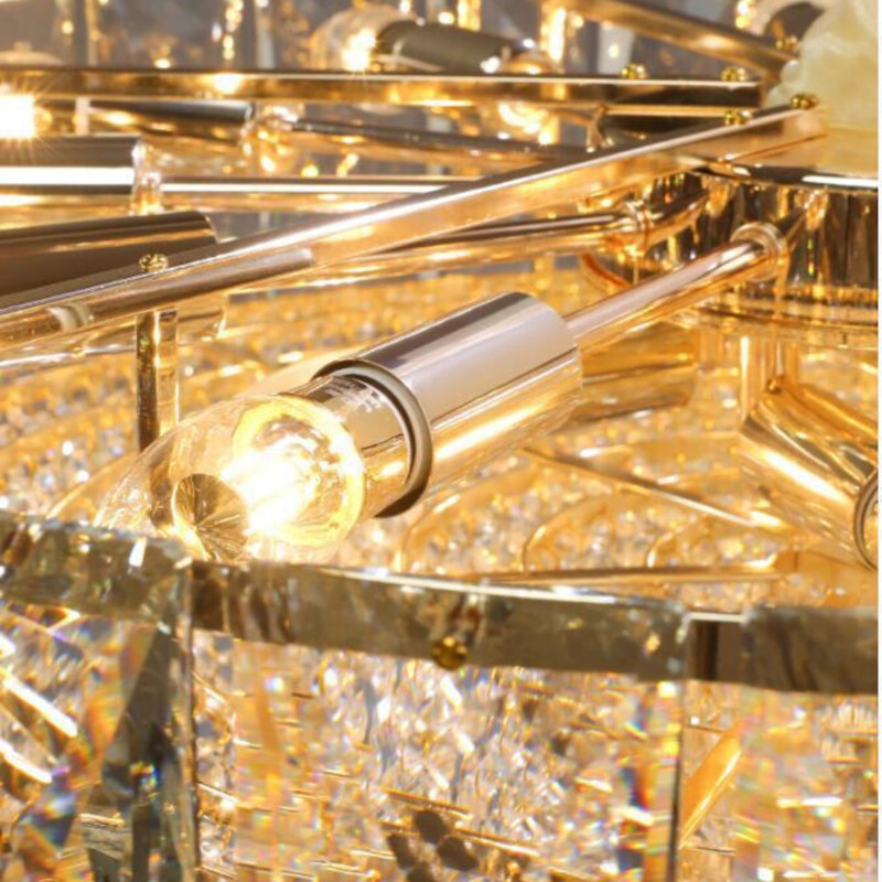 Otero 13 - Light Chandelier, 35cm H x 80cm W x 80cm D