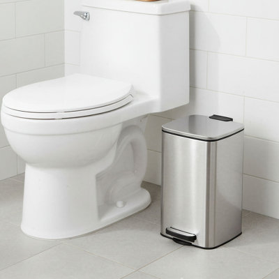 Surens Steel Kitchen Trash Can