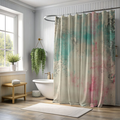 Rideau de douche Teal