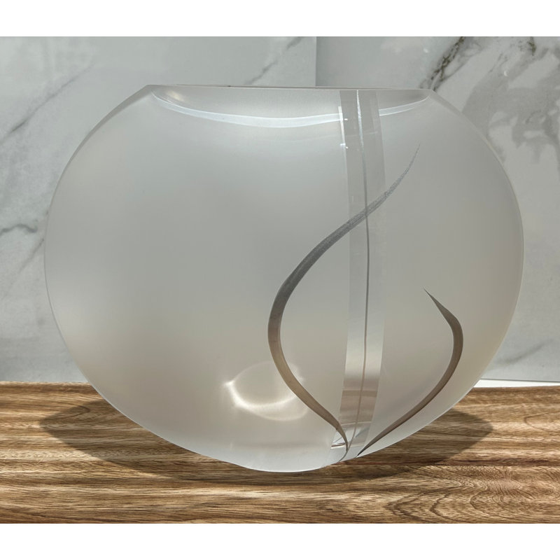 Bernuth Handmade Lead Free Crystal Table Vase