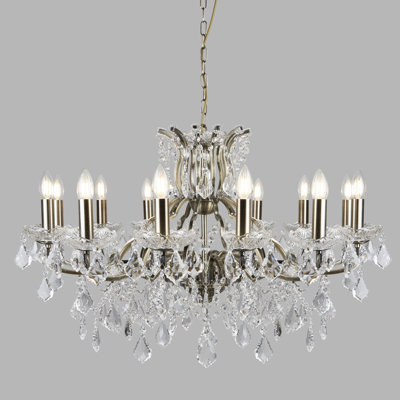 Plaisir 12 - Light Candle Style Chandelier