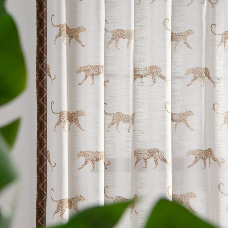 Rochelle Porter Jaguars Ivory 50 X 84, 50" W x 84 " L