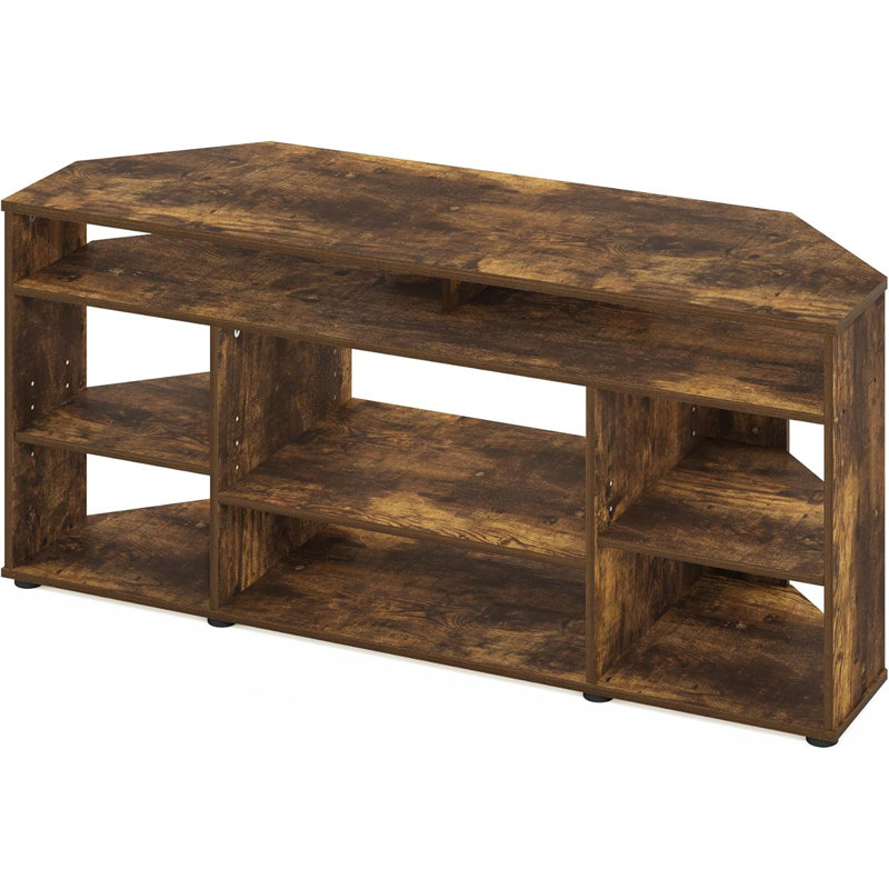  Meuble télé Amber Pine, Brun