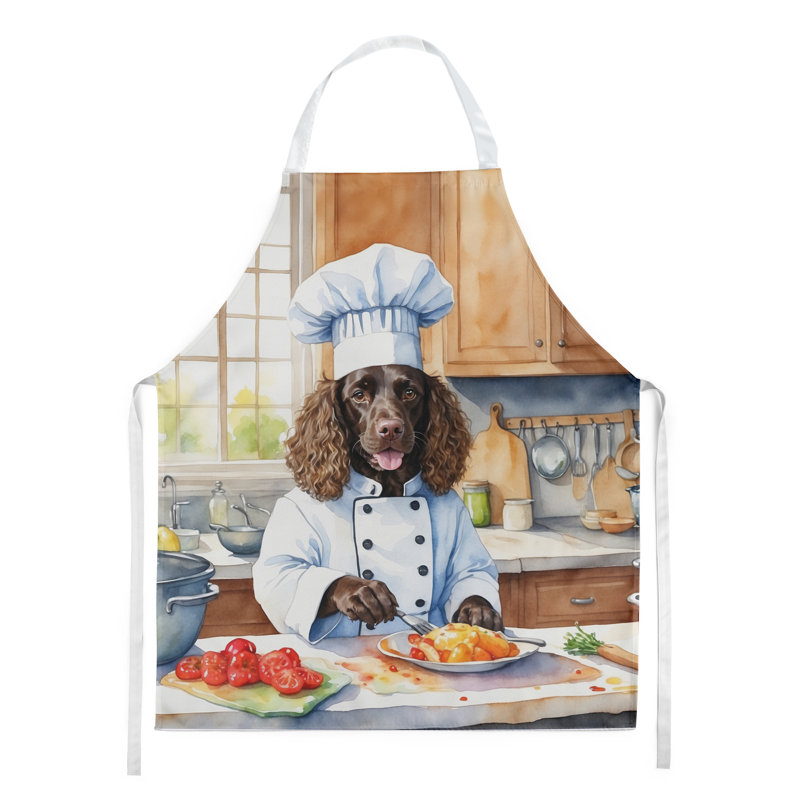 No Pattern Bib Apron