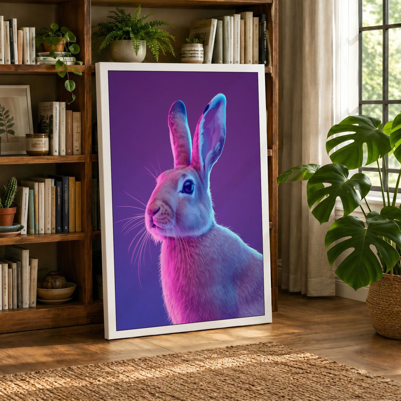 Print, 30x20 - 76.2 x 50.8 cm, Teal Border