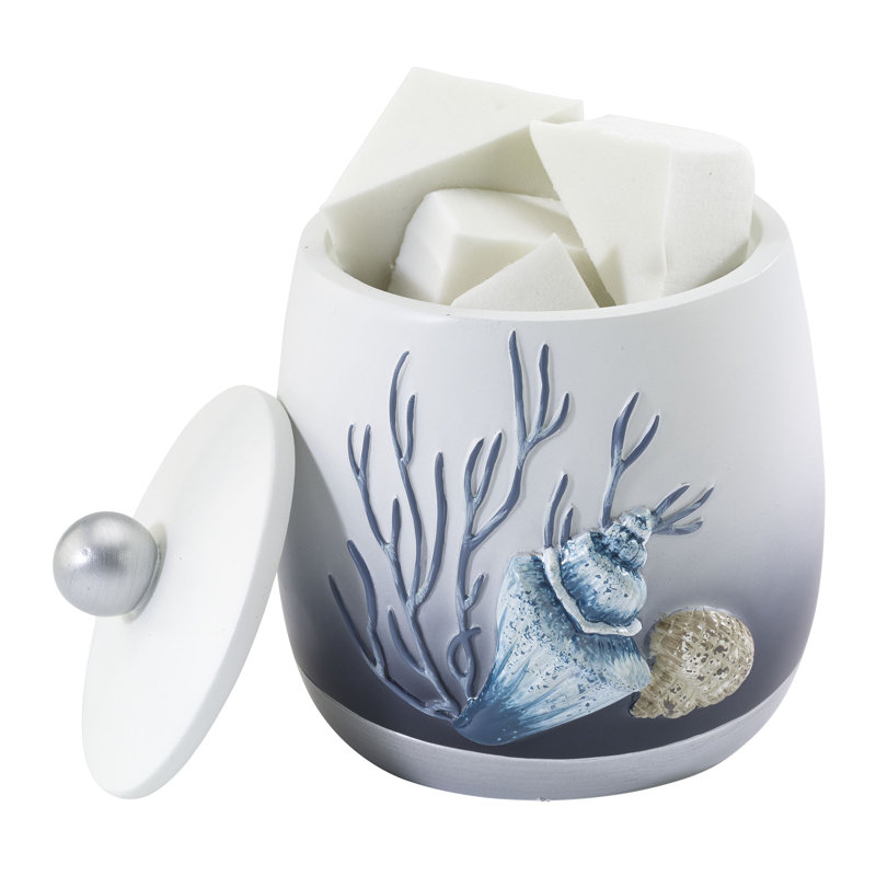 Blue Lagoon Bath Storage Jar