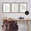  Ensemble de 3 toiles flottantes encadrées Pastel Stones on White par Martina Pavlova-1789036920-1789036923