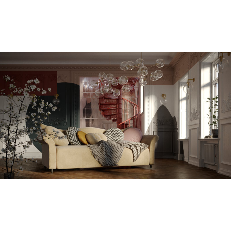 4 Seater Sofa, Brown