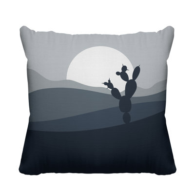 Coussin décoratif intérieur / extérieur Minimalist Desert