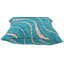 Coussin en soie Ractangular