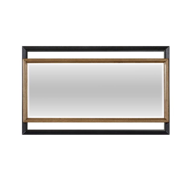 Miroir de paysage en métal