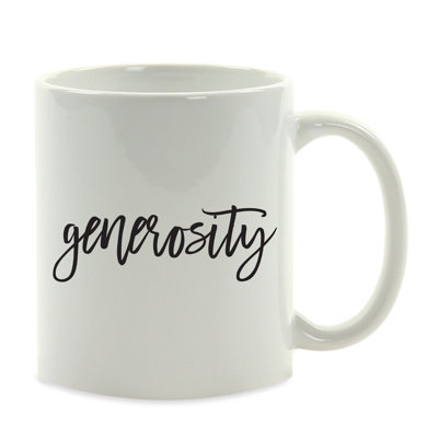 Grande tasse en céramique Albizu Calligraphy