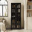 71"H X 157"W Bookcase With Glass Doors,Modular Modular Book Cabinet