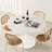 23.6 inch Round Dining Table,White-540107818-555651238-558319754