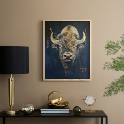 ANIMALS Series CXLVI, reproduction encadrée - bois massif