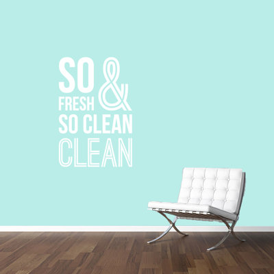 Text & Numbers Non-Wall Damaging Wall Decal