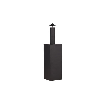 Azarie Square Steel Wood Burning Smokeless Outdoor Fireplace