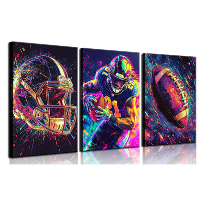 3 Piece Wrapped Canvas Print