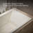 Underscore 60" x 32" Drop In Soaking Acrylic Bathtub-10978151-101430148