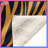 Orange Black Tiger Stripes Blankets-124116105