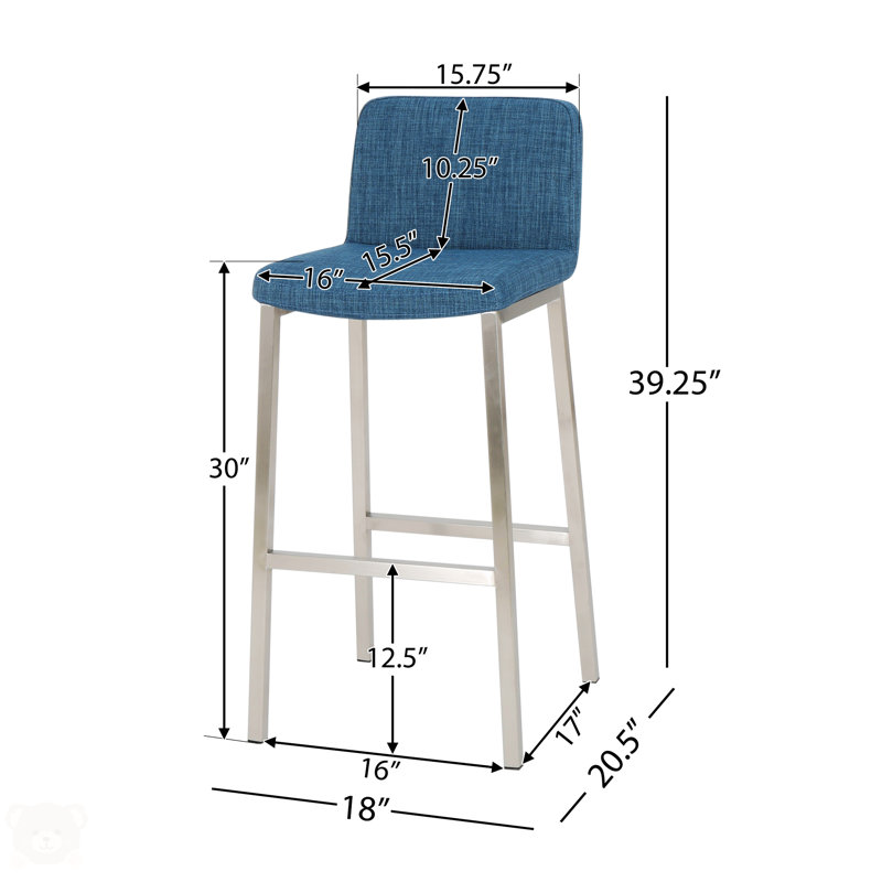 Upholstered Counter Stool