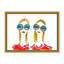 Pop Art & Retro Babes in Blue Sunnies by  - Picture Frame Painting-130446258-130446259-130446266