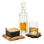 Coaster Set With Holder