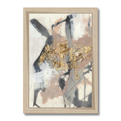 Golden Blush I by Jennifer Goldberger - Painting Print