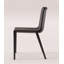 Chaise de salle à manger en cuir italien-112005515
