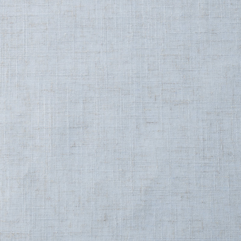 Linen Blend Single Shower Curtain, Pale Blue