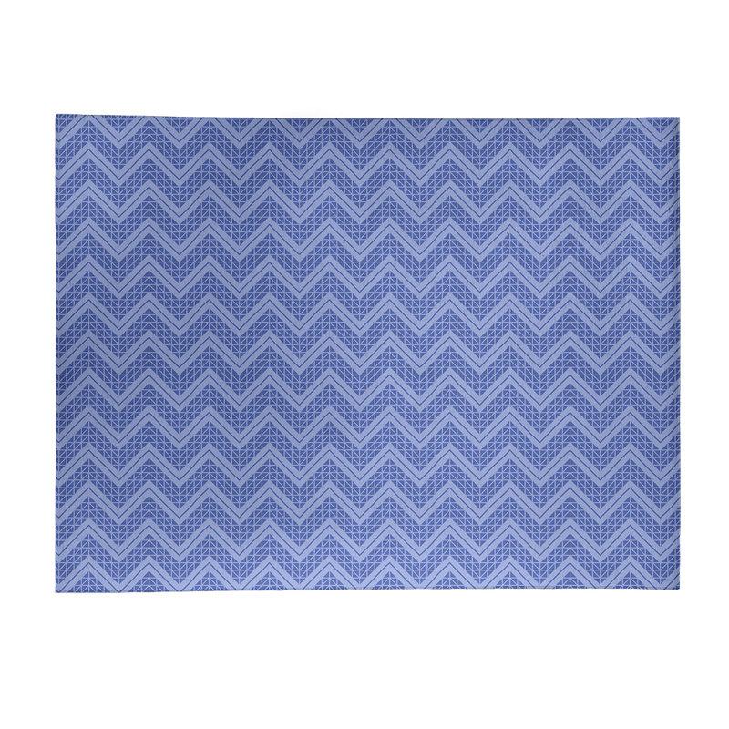 Chenille Chevron Indoor Rug, Rectangle 5' x 7'