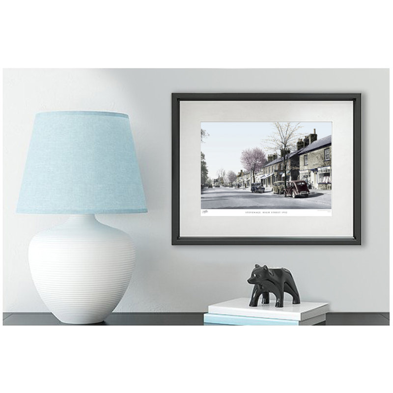 Stevenage, High Street 1952 by Francis Frith - Single Picture Frame Print, 28cm H x 36cm W x 2.3cm D