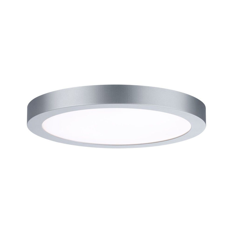 Abia LED Flush Mount, Matte Chrome