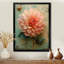 Décoration murale dahlia rose rose bleu rétro - Dahlia-1691513762-1691513765