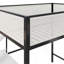 Lit mezzanine avec bureau et tablettes-928638614